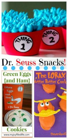 
                    
                        Big YUMMY List of Dr. Seuss Snacks - over 40!
                    
                