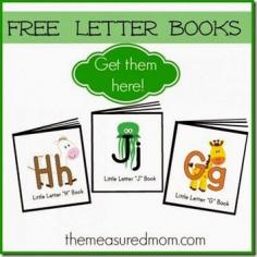 
                    
                        Rhyming Alphabet Letter Books - FREE printable mini book for each letter of the alphabet from A to Z for toddler, preschool, and kindergarten age kids
                    
                