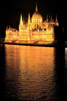 Parliament House in Budapest by Silvana Retter