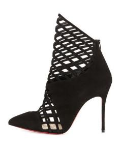 
                    
                        louboutin cut out bootie
                    
                