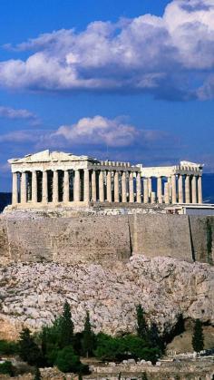 The Parthenon, Athens, Greece-It was a lifetime dream to go here and was able to on our honeymoon.