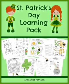 
                    
                        St. Patrick's Day Printable and Fun Activities for Grades K - 3
                    
                