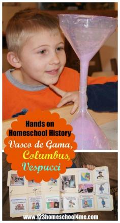 Vaco de Gama, Columbus, and Vespucci for Kids - Columbus unit