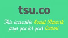 
                    
                        GET ON #TSU!! Make your share of revenues to keep or give to charity while you post just like you do on #Facebook and #twitter! www.tsu.co/...
                    
                