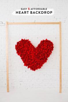 
                    
                        DIY heart backdrop | designlovefest
                    
                