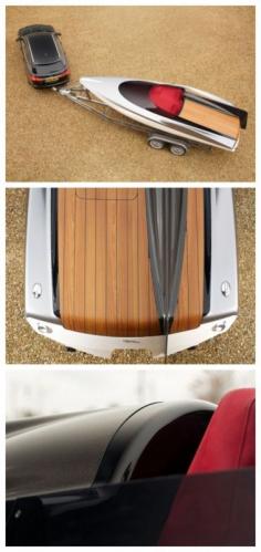 
                    
                        Jaguar Concept Speedboat - need a speedboat to match your ride? Look no further... #spon #luxury
                    
                
