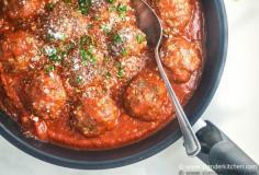 
                    
                        Italian Sausage Meatballs, low carb, gluten free, Weight Watchers friendly for just 218 calories and 5 PointsPlus
                    
                