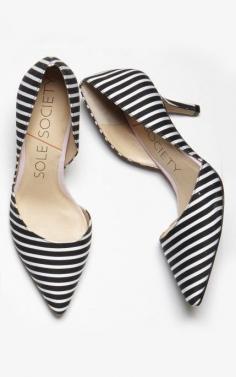 
                    
                        Stripe D'orsay Pumps , from Iryna
                    
                
