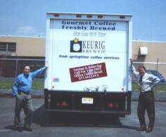 
                    
                        The first Keurig truck!
                    
                