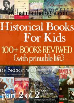 
                    
                        100 Historical Books For Kids- Part 2 | Le Chaim (on the Right)
                    
                