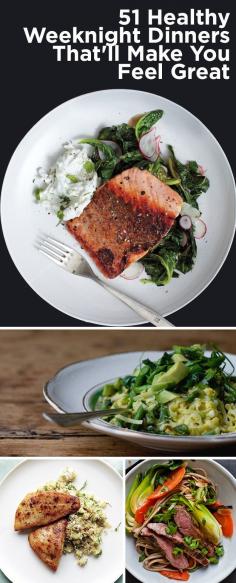 Weeknight healthy meals