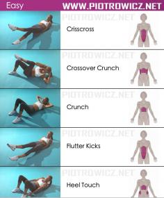 
                    
                        Easy Female Abs Workout - Sixpack Exercises
                    
                