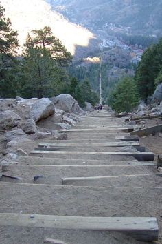 Manitou Incline, Colorado. One of America's best hiking challenges!