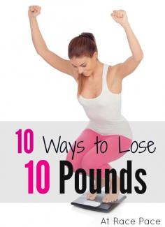 How To Lose 10 Pounds the right way!  from At Race Pace - Time to get bathing suit ready!  #bxmiracle