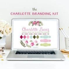 
                    
                        The Charlotte Branding Kit  Rose Blog by KellyJaneCreative on Etsy www.etsy.com/...
                    
                