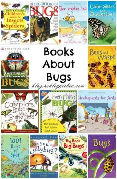 
                    
                        This month we're doing lots of reading and research about bugs, and we thought we'd share some of the books about bugs that we've enjoyed or have on our library list. || CLICK HERE to see our list...
                    
                