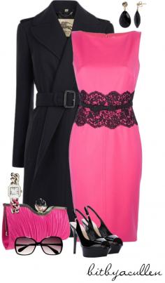 "Lovely in Pink" SO CUTE, WISH I HAD SOMEWHERE TO WEAR AN OUTFIT LIKE THIS