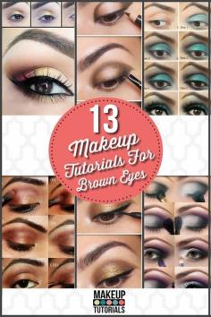 
                    
                        Makeup Ideas: Eyeshadow For Brown Eyes. Step by step tutorial for the best dramatic eye color. Beauty Tips and Tricks. | Makeup Tutorials makeuptutorials.c...
                    
                