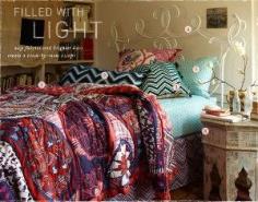 
                    
                        anthropologie bedroom. I like the Moroccan table.
                    
                