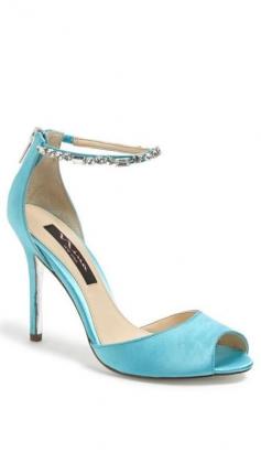 
                    
                        A 'something blue' shoe
                    
                