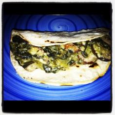 
                    
                        Braised Spinach and Mushroom Tacos, 3 points plus and incredibly simple to make
                    
                