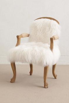 Luxe Fur Chair