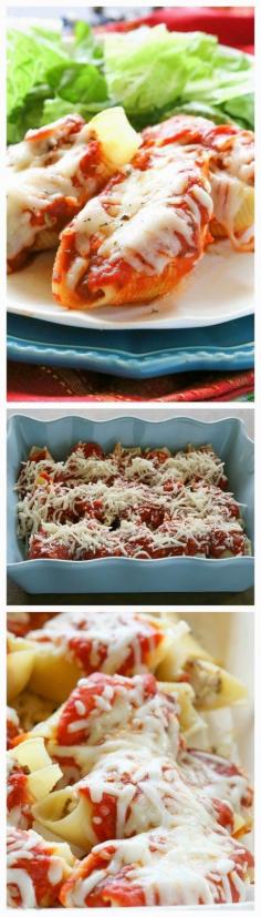 
                    
                        All Things Blog: Pizza Stuffed Shells
                    
                