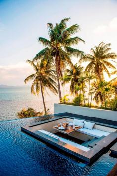 Conrad Royal Oceanview Pool Villa, Conrad resort, Koh Samui, Thailand. Rabatt- und Gutscheinaktionen für Urlaube & Reisen gibt es hier: http://www.deals.com/kategorien/urlaub-und-reisen/ #gutschein #gutscheincode #sparen #shoppen #onlineshopping #shopping #angebote #sale #rabatt  #reisen #thailand #urlaub #travel