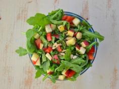 
                    
                        Arugula Salad with Apples & Sunflower Seeds #glutenfree
                    
                