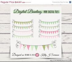 
                    
                        Shabby Chic Bunting Matches the Shabby Chic Rose Papers & Digital Scrapbooking Clip Art www.etsy.com/...
                    
                