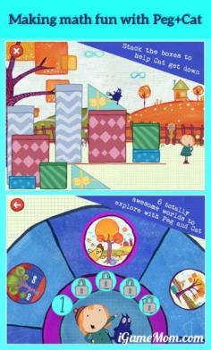 
                    
                        A fun app for preschool kids from PBS Kids - Tree Problem with Peg + Cat. Kids learn math and problem sovling skills while play fun games. Great for kids age 3 to 6, especially those who like Peg + Cat.
                    
                