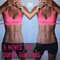 
                    
                        5 Moves for Super Tight Abs
                    
                