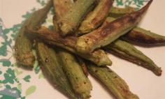 
                    
                        Not So Fried Okra with Scallion Dipping Sauce, 3 points plus with the 1/4 cup sauce and 113 calories
                    
                