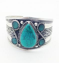 
                    
                        Gorgeous turquoise cuff by Shantique Designs.
                    
                