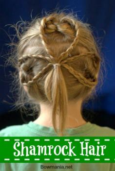 
                    
                        A fun hairstyle for St. Patrick's Day
                    
                