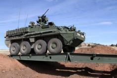 
                    
                        Stryker armored vehicle
                    
                