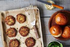 
                    
                        Sun-Dried Tomato, Basil, and White Bean Burgers: Like little protein patties. #food52
                    
                