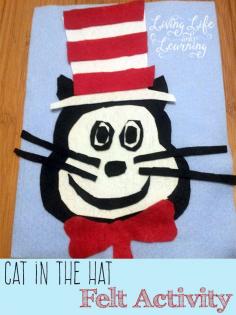 
                    
                        Build the Cat in the Hat any way you'd like with this Cat in the Hat felt activity
                    
                