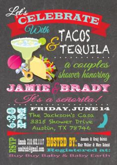 
                    
                        Fiesta Tacos and Tequila Couples Baby Shower by McBooboos on Etsy
                    
                