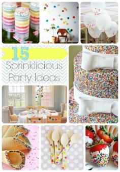 
                    
                        These 15 fun ideas will add an extra "sprinkle" to any party no matter the occasion.
                    
                