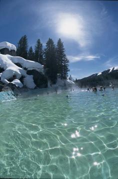 Granite hot springs in Jackson Hole, Wyoming. Need to visit here at some point. #nature #JacksonHole #Wyoming #gorgeous #scenic