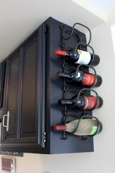 Wine holder placement...I like to "place" my wine in my hand ;) but this is a good idea