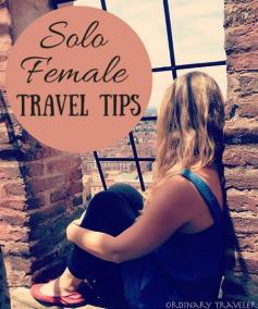 
                    
                        Solo Female Travel Tips
                    
                