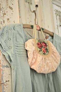 Vintage dress purse