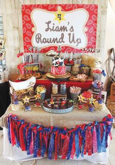 Liam's Round Up - Part 1 Western Party Ideas - Michelle's Party Plan-It