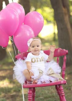 Gold glitter girls first birthday outfit by PaisleyPrintsSpokane on Etsy