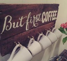 
                    
                        But First Coffee Mug Display by OliveandGrain on Etsy
                    
                