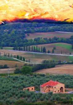 Morning in Tuscany, Italy