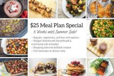 
                    
                        Get Motivated! Only 8 Weeks Until Summer & $25 Meal Plan Special! | Slender Kitchen
                    
                