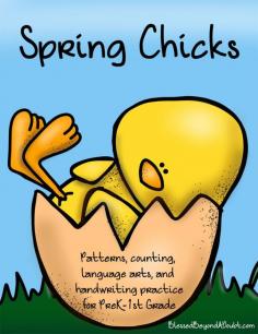 
                    
                        FREE Spring Chicks Printable Language Arts Pack for PreK - 1st. Perfect for homeschool, daycares, or teachers.
                    
                
